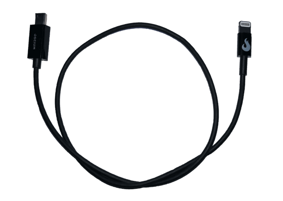 Mini-B to Lightning Cable 8-Inch Cable