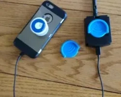 Trying out a Pop Socket Holder with the Wi-Spy Air