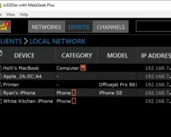See Local Network Devices with inSSIDer 5.2