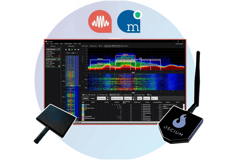 Oscium and MetaGeek Unveil Wi-Spy Lucid + Chanalyzer: A Powerful Tri-Band Wi-Fi Solution